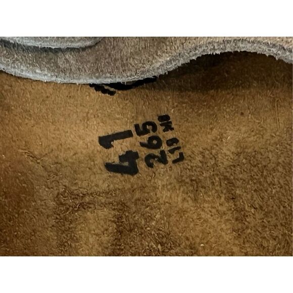 Birkenstock Women's Uji Taupe Suede Leather Sandals Size 41 NWOT - Picture 7 of 10